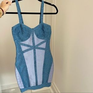 NWT blue dress bought from Bloomingdale’s